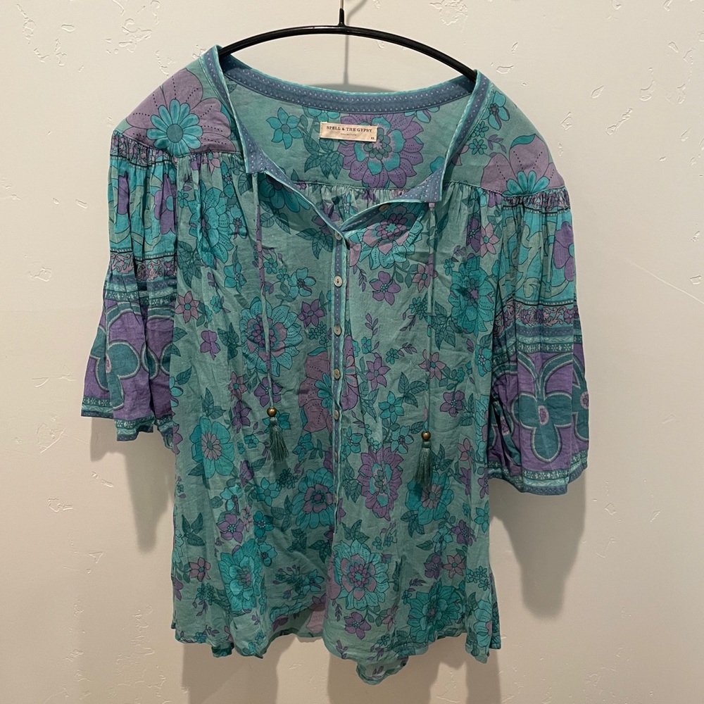Buttercup Short Sleeve Blouse